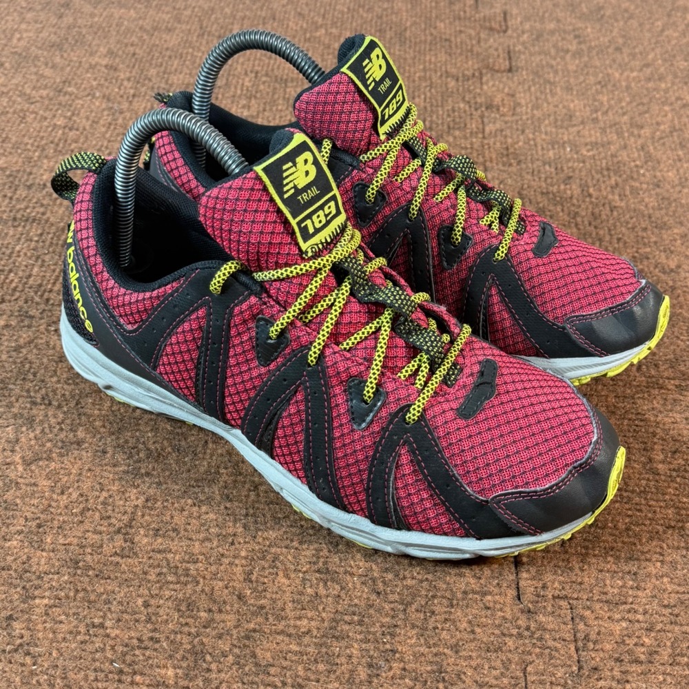 A+ New Balance 789 Trail Running Shoes Womens 8 Pink Black Off-Road WE789PY1